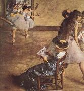Balettklassen Edgar Degas